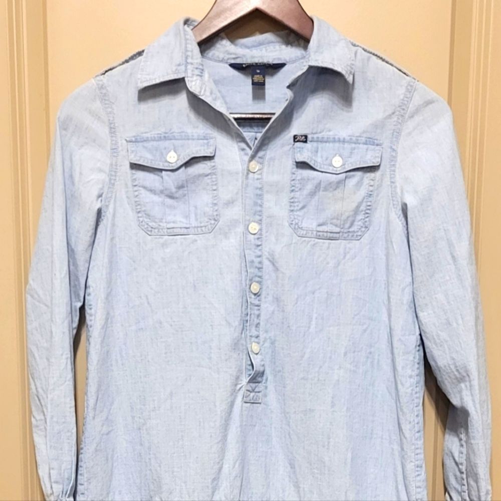 POLO RALPH LAUREN Denim Dress for Girls Size 14